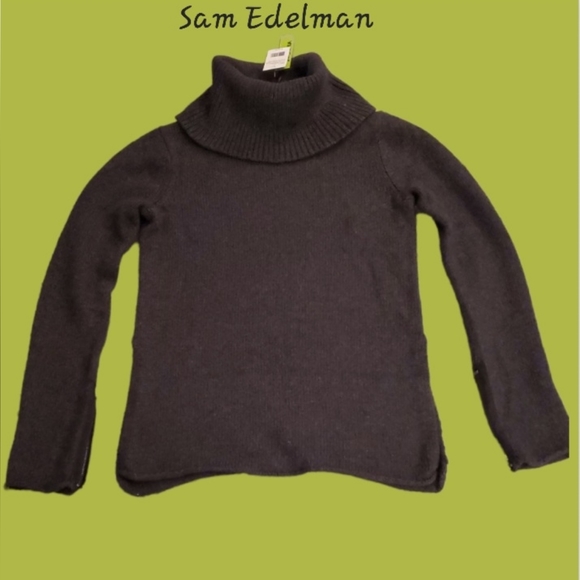 Sam Edelman Sweaters - NWT Sam Edelman Turtleneck Sweater with Zippers sz L